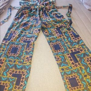 Multicolored Satin Jumper